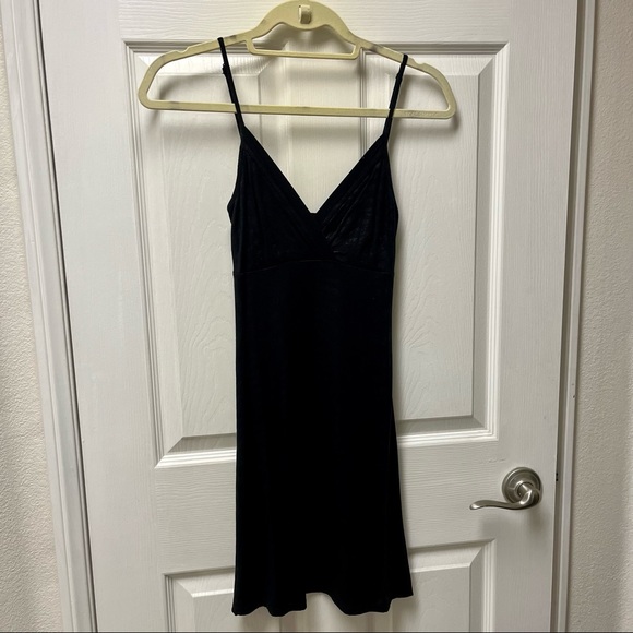 Express Black Spaghetti Strap Mini Dress - Picture 2 of 5